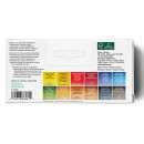 Набір акварельних фарб Winsor & Newton Professional Watercolour Field Box, 12 кольорів + пензлик + губка