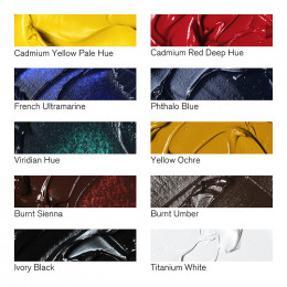 Набір олійних фарб Winsor & Newton Winton Oil Colour, 10×21 мл