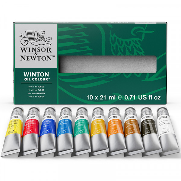 Набір олійних фарб Winsor & Newton Winton Oil Colour, 10×21 мл