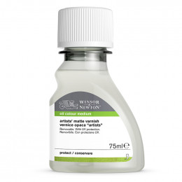 Матовый лак для масляной живописи Winsor & Newton Artists Matt Varnish, 75 мл