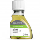 Масло льняное рафинированное Refined Linseed Oil Winsor & Newton, 75 мл