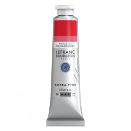 Масляная краска Lefranc Extra-Fine Oil №384, Quinacridone Red (Хинакридон Красный), S4, 40 мл.