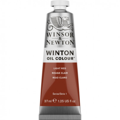 Олійна фарба WINSOR & NEWTON Winton Oil Colour, № 362 Червоний Оксид (Light Red Row), 37 мл.