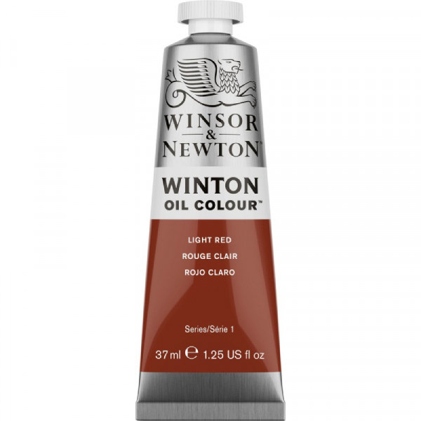 Олійна фарба WINSOR & NEWTON Winton Oil Colour, № 362 Червоний Оксид (Light Red Row), 37 мл.
