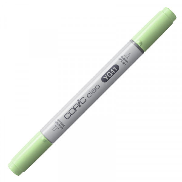 Спиртовий маркер Copic Ciao YG-41 Pale cobalt green Кобальт пастельно-зелений