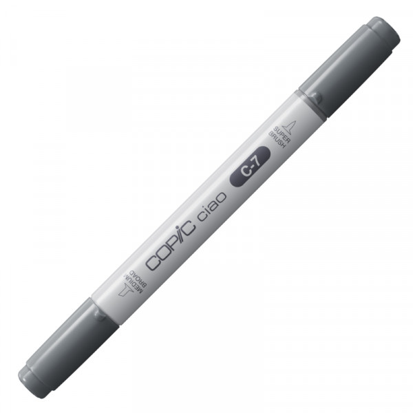 Спиртовий маркер Copic Ciao С-7 Cool gray Холодний сірий