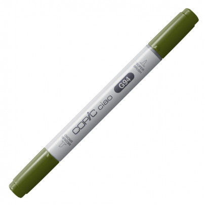 Маркеры Copic Ciao G / Зелёные/ - G94 / Grayish Olive / Темно-оливковый