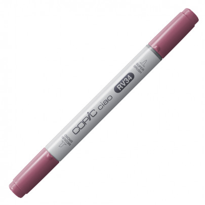 Маркеры Copic Ciao RV / Красно-фиолетовые/ - RV34 / Dark Pink / Темно-розовый