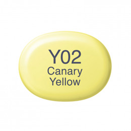 Спиртовой маркер Copic Sketch, №Y-02 Canary yellow (Светло-желтый)