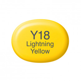 Спиртовой маркер Copic Sketch, №Y-18 Lightning yellow (Желтый прозрачный)