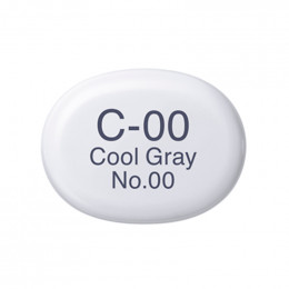 Спиртовий маркер Copic Sketch, №C-00 Cool gray (Холодний сірий)