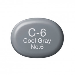 Спиртовий маркер Copic Sketch, №C-6 Cool gray (Холодний сірий)