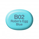 Маркеры Copic Sketch B / Синие/ - B02 / Robins egg Blue / Бледный голубой