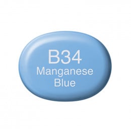 Спиртовий маркер Copic Sketch, №B-34 Manganese blue (Марганець синій)