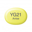 Маркеры Copic Sketch YG / Желто-зелёные/ - YG21 / Anise / Анис