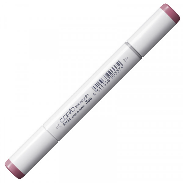 Спиртовой маркер Copic Sketch, №RV-34 Dark pink (Темно-розовый)