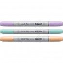Набор спиртовых маркеров Copic Ciao (Layer & Mix) Set of 3, (Pastel Palette)