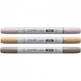 Набір спиртових маркерів Copic Ciao (Layer & Mix) Set of 3, (Pet Palette)