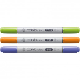 Набір спиртових маркерів Copic Ciao (Layer & Mix) Set of 3, (Botanic Palette)