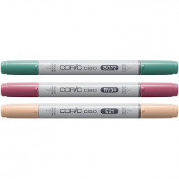 Набір спиртових маркерів Copic Ciao (Layer & Mix) Set of 3, (Vibrant Palette)