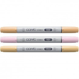 Набір спиртових маркерів Copic Ciao (Layer & Mix) Set of 3, (Sunset Palette)