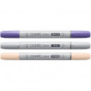 Набір спиртових маркерів Copic Ciao (Layer & Mix) Set of 3, (Serene Palette)