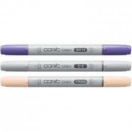 Набір спиртових маркерів Copic Ciao (Layer & Mix) Set of 3, (Serene Palette)