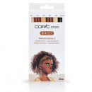 Набір спиртових маркерів Copic Ciao Set (5+1) Portrait Colours 2, 6 шт.