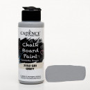 Акриловая краска для меловых досок Cadence Chalkboard Paint, 120 мл/ - #250 Серый