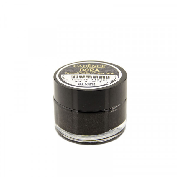 Віск на водній основі для золочення Cadence Dora Wax, №6131 Чорний, 20 мл