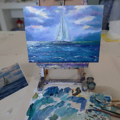 14.11.2025 · Живопис олійними або акриловими фарбами ·