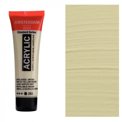 Акрилова фарба AMSTERDAM Standard, №282 Неаполітанський жовто-зелений, 20 мл, RoyalTalens