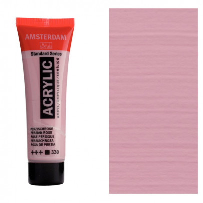 Акрилова фарба AMSTERDAM Standard, №330 Персидський рожевий, 20 мл, RoyalTalens