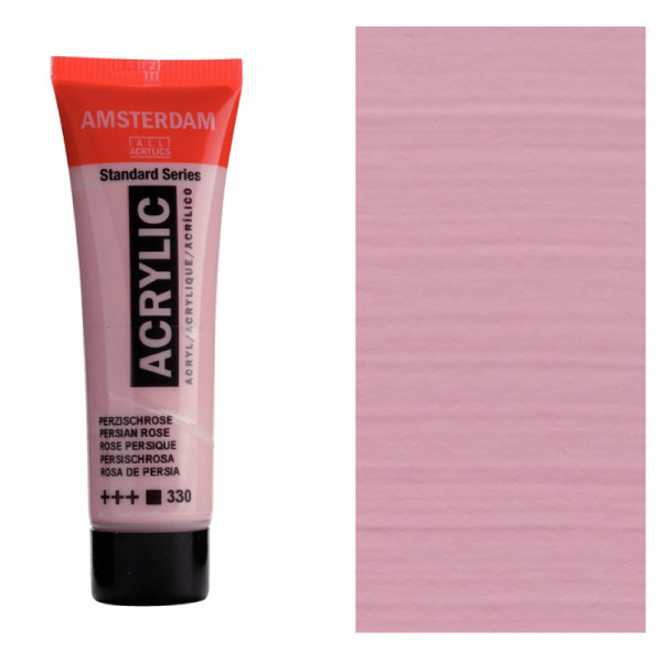 Акрилова фарба AMSTERDAM Standard, №330 Персидський рожевий, 20 мл, RoyalTalens