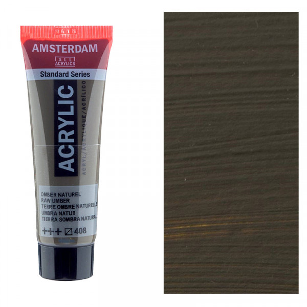 Акрилова фарба AMSTERDAM RoyalTalens, №408 Умбра натуральна, 20 мл