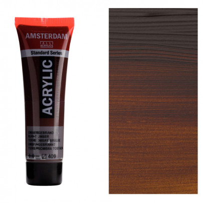 Акрилова фарба AMSTERDAM RoyalTalens, №409 Умбра палена, 20 мл