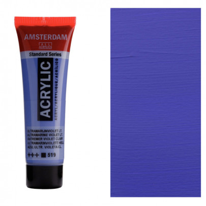 Акрилова фарба AMSTERDAM RoyalTalens, №519 Ультрамарин фіолетовий світлий, 20 мл