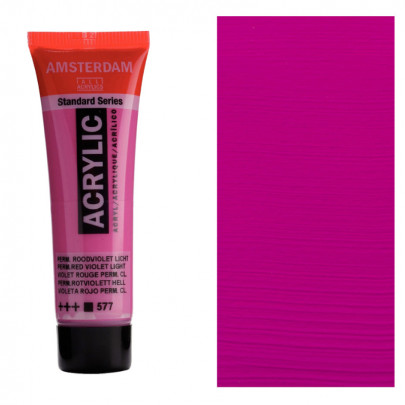 Акрилова фарба AMSTERDAM RoyalTalens, №577 Перм. червоно-фіолетовий світлий, 20 мл
