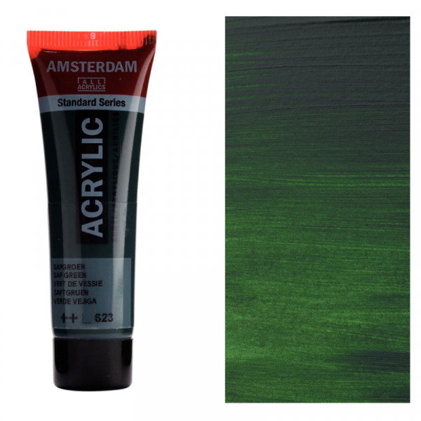Акрилова фарба AMSTERDAM RoyalTalens, №623 Соковита зелена, 20 мл