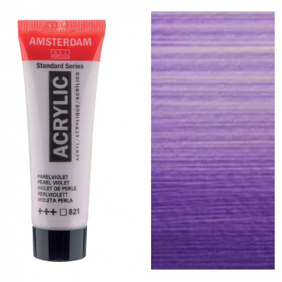 Акрилова фарба AMSTERDAM RoyalTalens, №821 Фіолетова перламутрова, 20 мл
