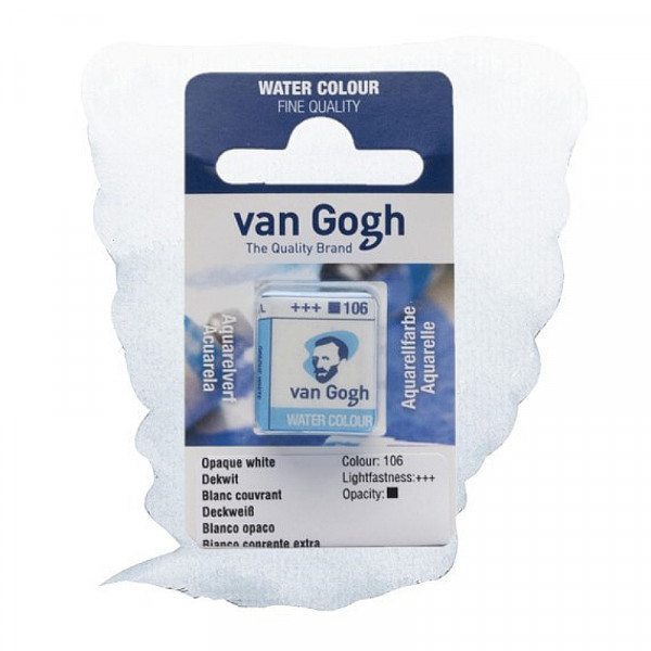 Акварельна фарба №106 Білила покривні кювета, Van Gogh RoyalTalens