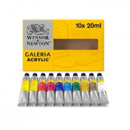 Набір акрилових фарб 10х20 мл Galeria Acrylic Colour Access Set W&N, 2190525 