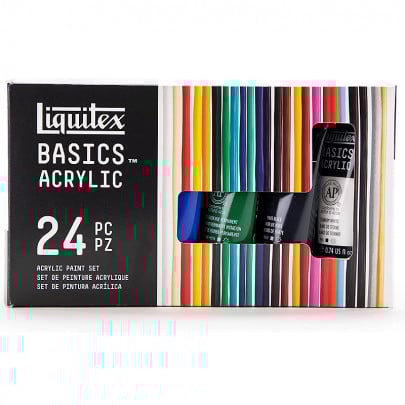 Набор акриловых красок Liquitex Acrylic Studio, 24 цвета, тубы по 22 мл