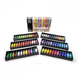 Набір акрилових фарб 72 кольори по 22 мл, Liquitex Basics Acrylic Set