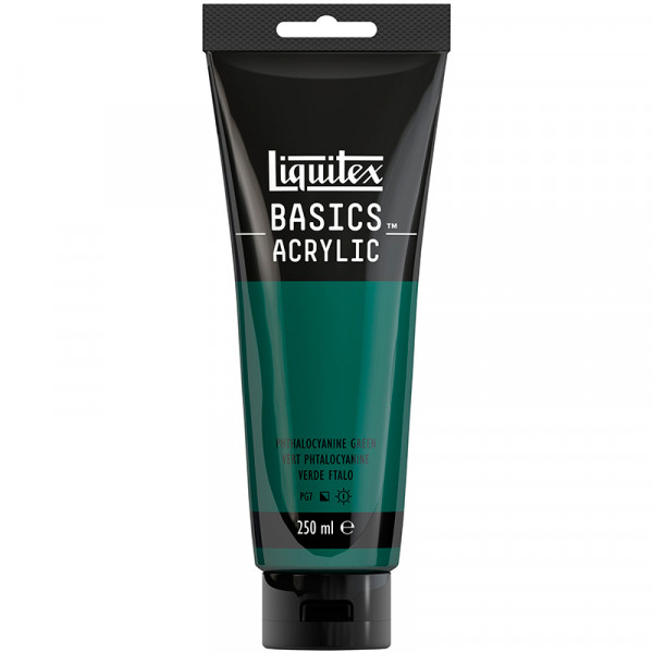 Акрилова фарба Liquitex BASICS, №317 Зелена ФЦ 250 мл