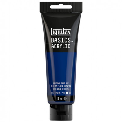 Акрилова фарба Liquitex BASICS, Пруський синій 118 мл