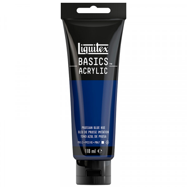 Акрилова фарба Liquitex BASICS, №320 Пруський синій 118 мл