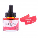 Акварельна фарба рідка №318 Кармін 30 мл, Ecoline Royal Talens