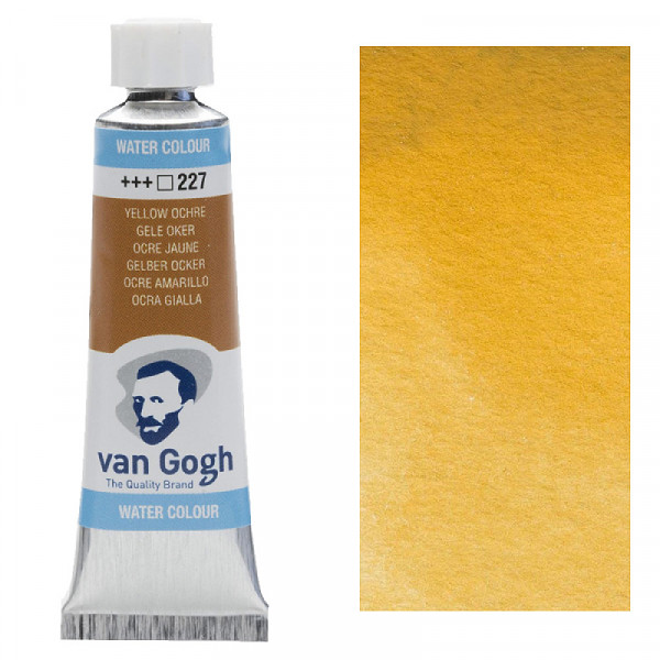 Краска акварельная Van Gogh, туба 10 мл, №227 Yellow Ochre, RoyalTalens