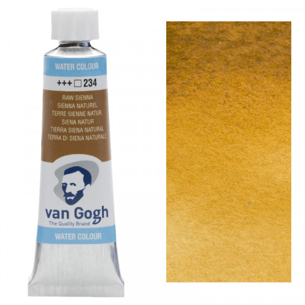 Краска акварельная Van Gogh, туба 10 мл, №234 Raw Sienna, RoyalTalens